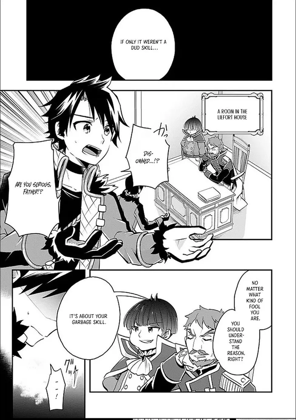 Banished for Having a Trash Skill, but My 'Infinity Cheat' Is So Overpowered It's Ridiculous: Now the Third Princess I Saved Is Head Over Heels for Me, and Life Is Way Better Than Before Chapter 1 - page 5