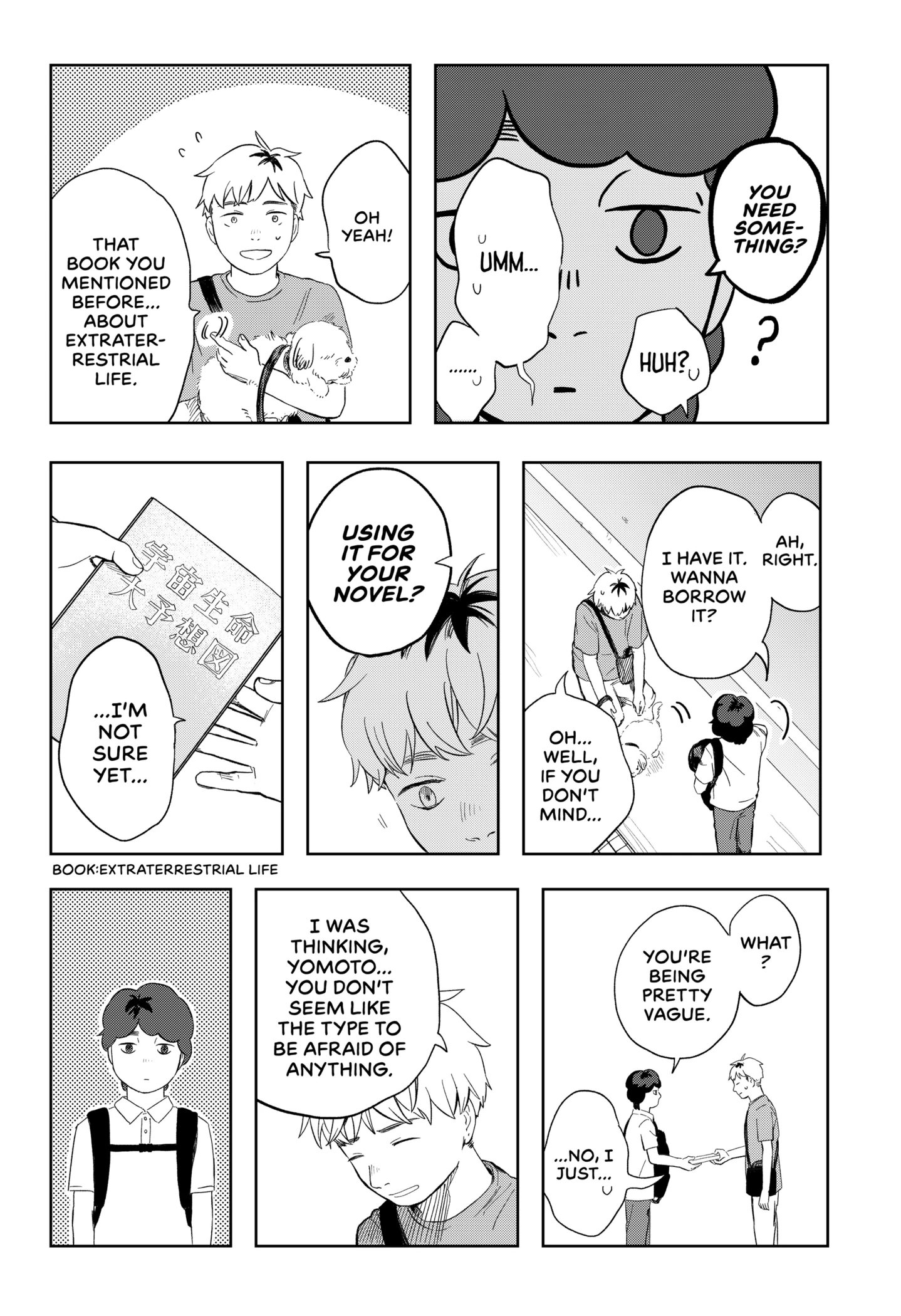 Ren'ai Shousetsu to Uchuujin Chapter 1 - page 36