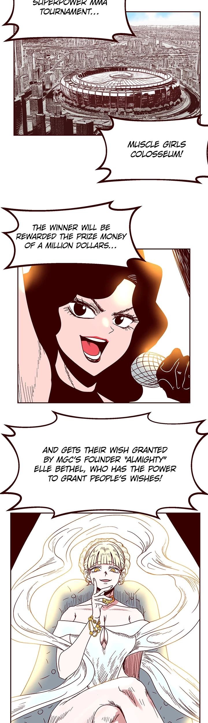 Muscle Girls Colosseum Chapter 1 - page 22