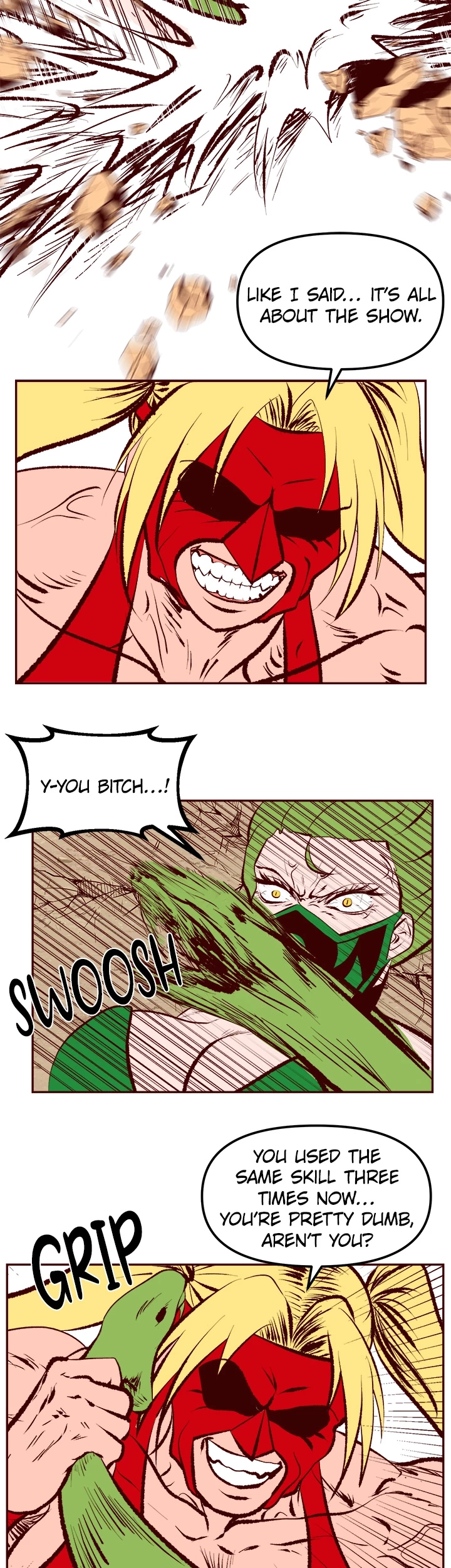 Muscle Girls Colosseum Chapter 10 - page 21