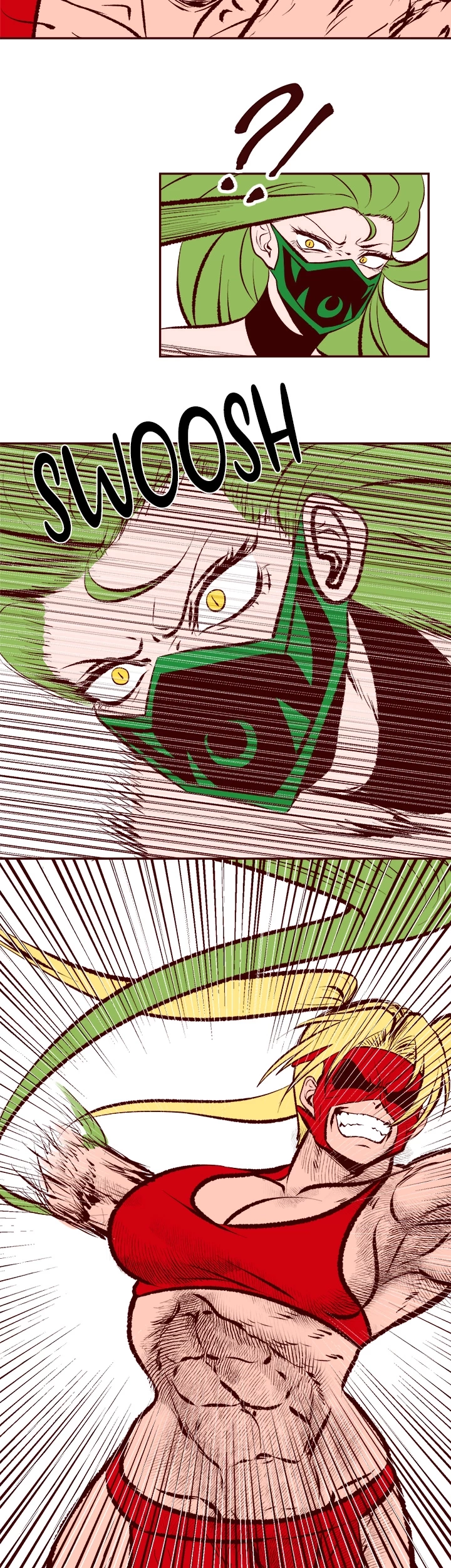 Muscle Girls Colosseum Chapter 10 - page 9