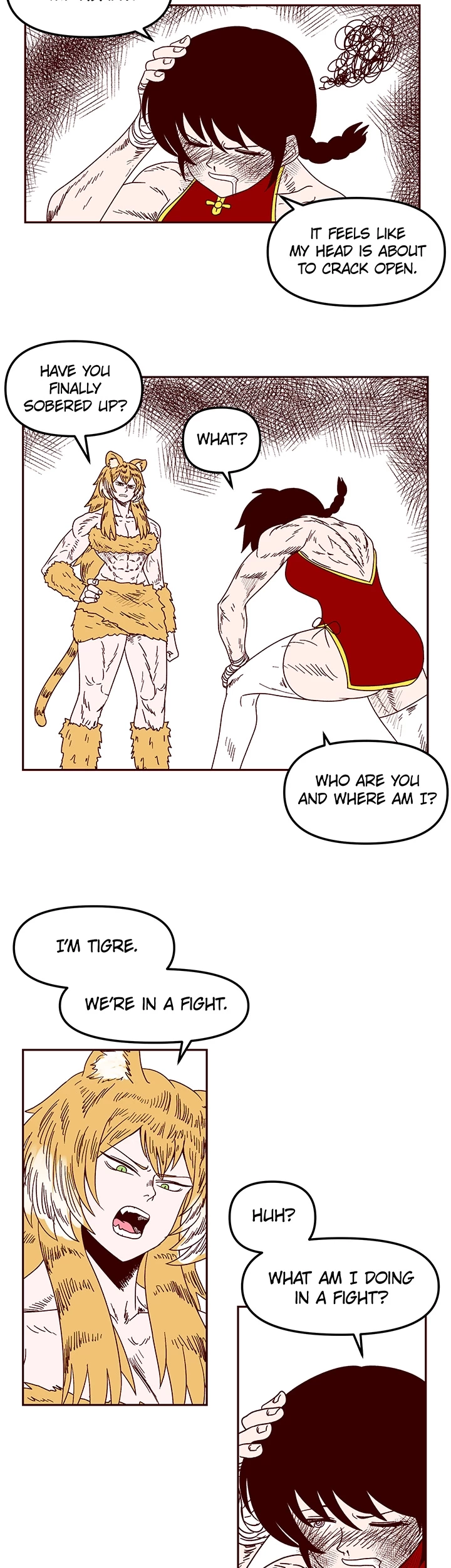 Muscle Girls Colosseum Chapter 2 - page 9