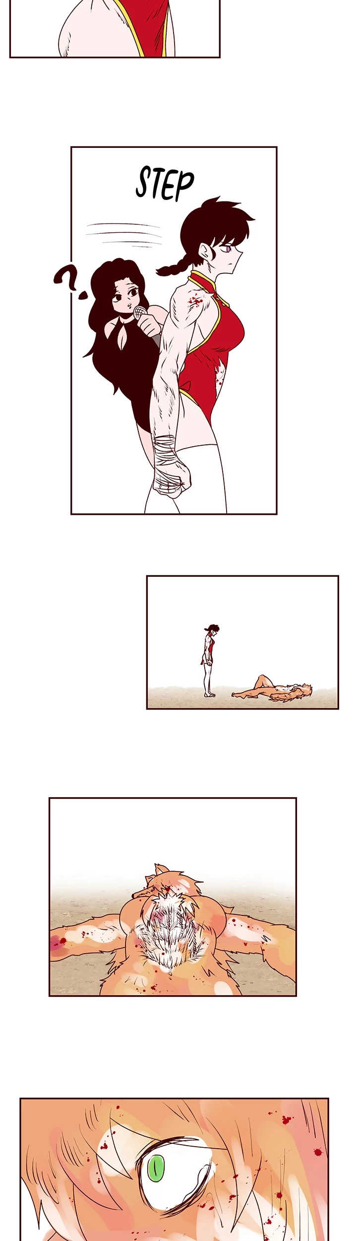 Muscle Girls Colosseum Chapter 4 - page 12