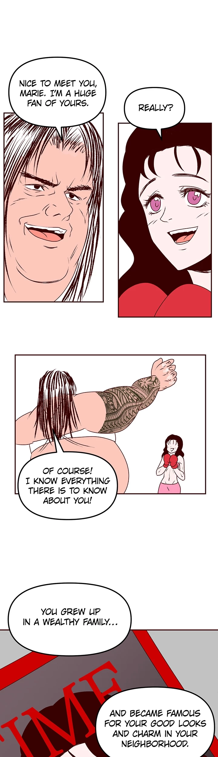 Muscle Girls Colosseum Chapter 5 - page 1