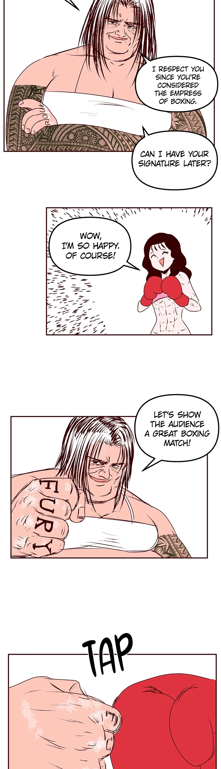 Muscle Girls Colosseum Chapter 5 - page 3