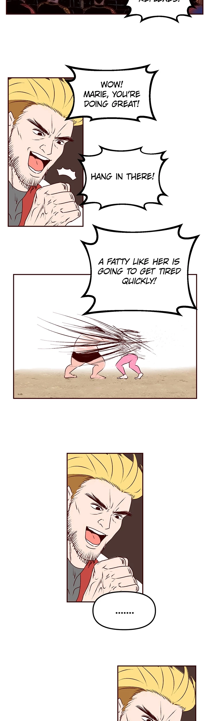 Muscle Girls Colosseum Chapter 6 - page 7