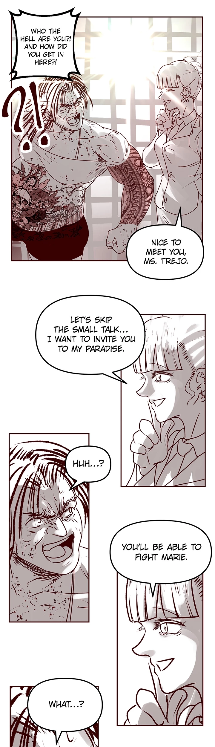 Muscle Girls Colosseum Chapter 7 - page 10