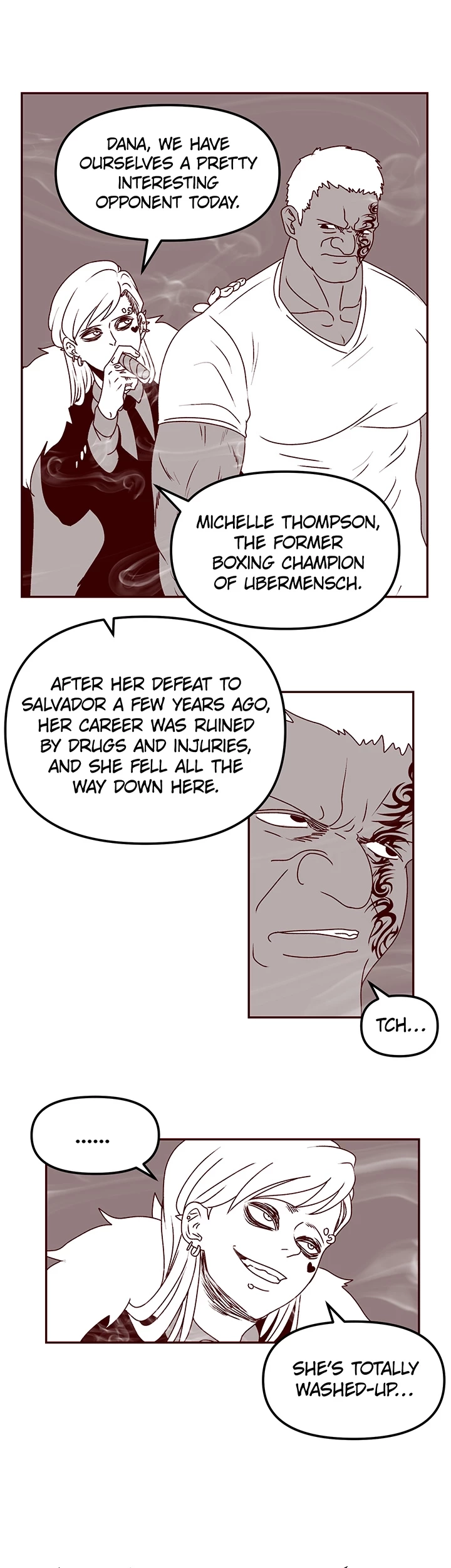 Muscle Girls Colosseum Chapter 7 - page 4