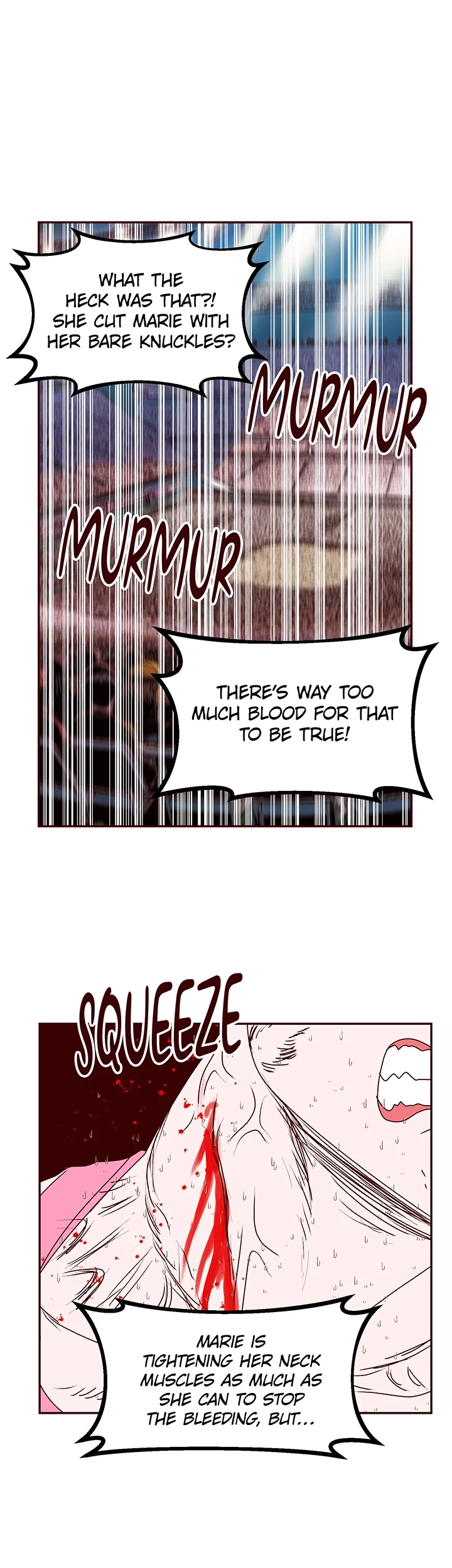 Muscle Girls Colosseum Chapter 8 - page 1