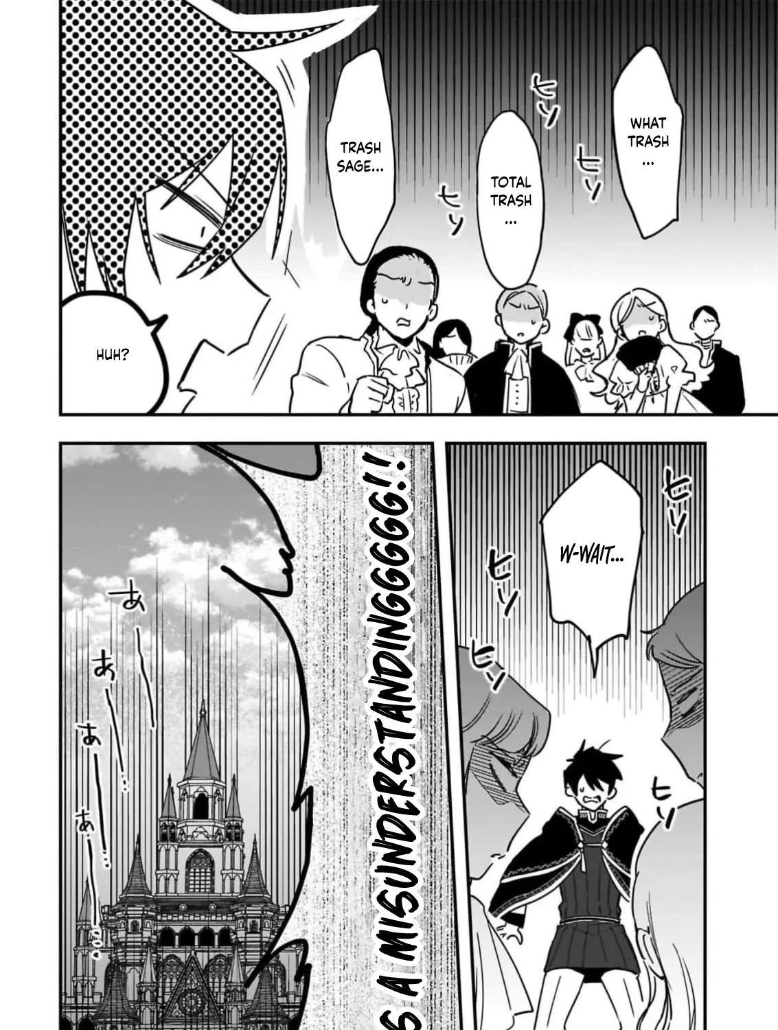Tsuihou Saikyou Kuzu (?) Kenja no Henkyou Kosodate Slow Life Kuzu da to Kanchigaisaregachi na Saikyou no Zen'nin wa Maou no Musume wo Chouzetsu Iko ni Sodateageru Chapter 1 - page 17