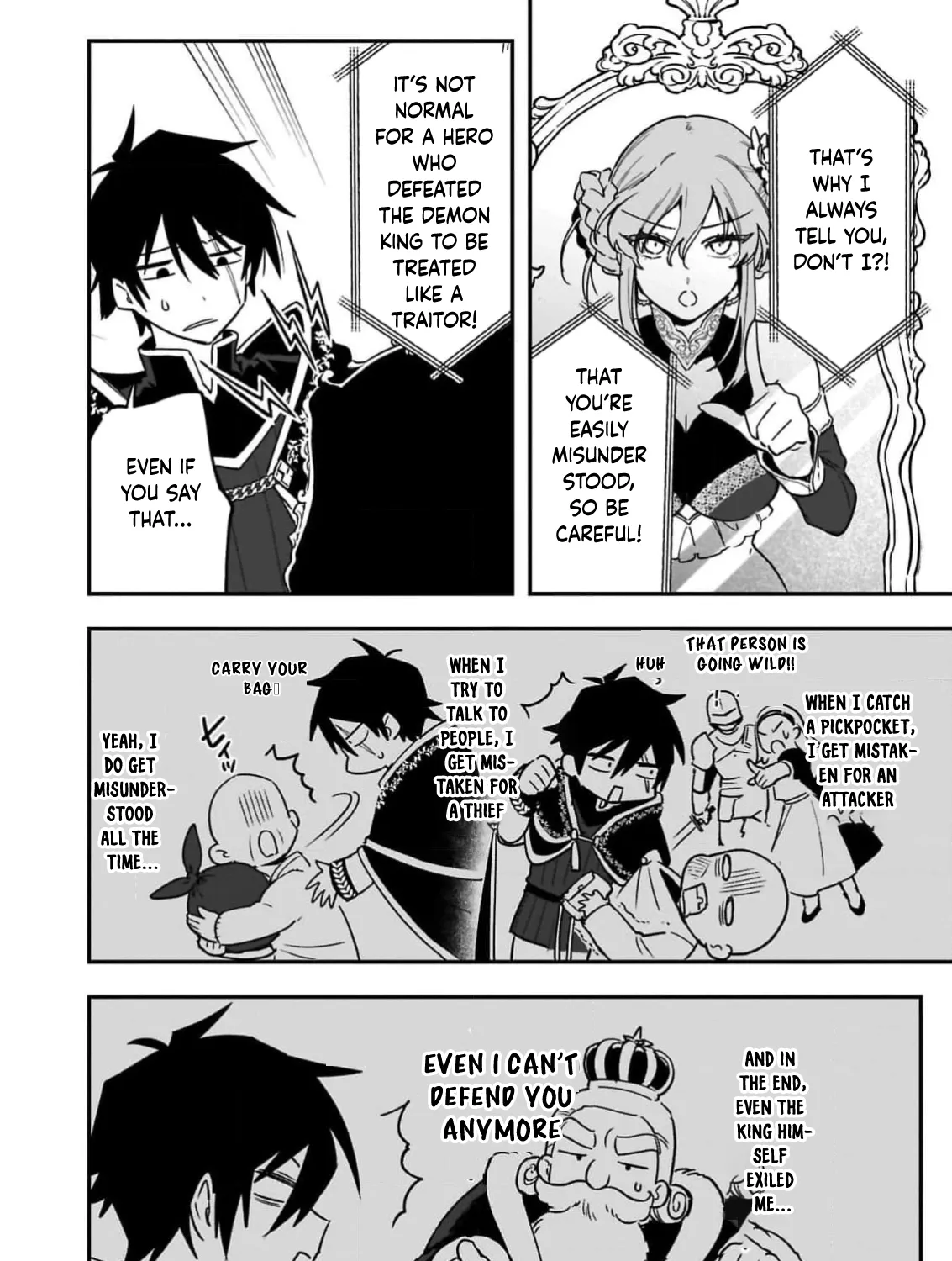 Tsuihou Saikyou Kuzu (?) Kenja no Henkyou Kosodate Slow Life Kuzu da to Kanchigaisaregachi na Saikyou no Zen'nin wa Maou no Musume wo Chouzetsu Iko ni Sodateageru Chapter 1 - page 31