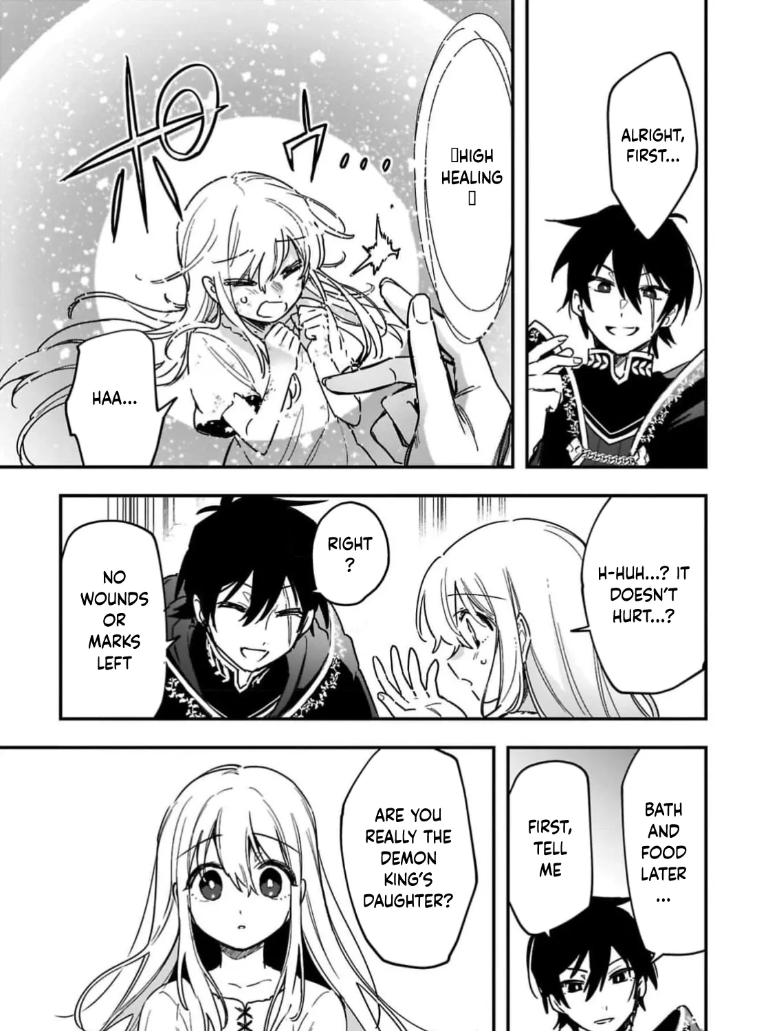 Tsuihou Saikyou Kuzu (?) Kenja no Henkyou Kosodate Slow Life Kuzu da to Kanchigaisaregachi na Saikyou no Zen'nin wa Maou no Musume wo Chouzetsu Iko ni Sodateageru Chapter 1 - page 85