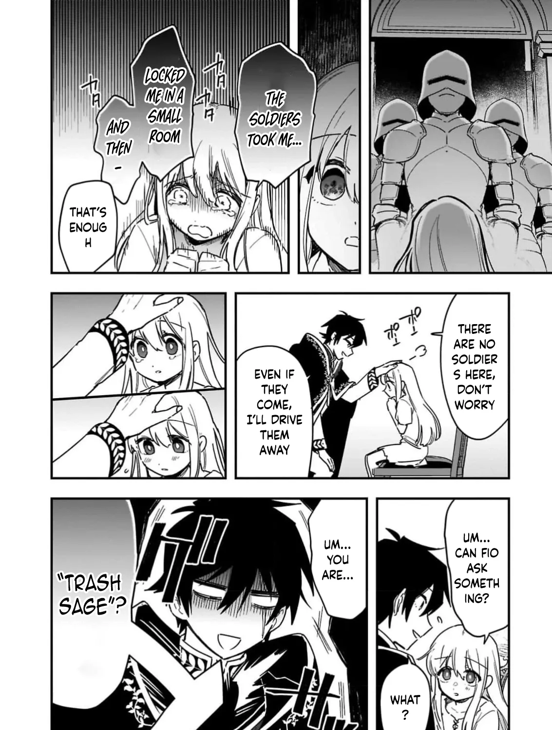 Tsuihou Saikyou Kuzu (?) Kenja no Henkyou Kosodate Slow Life Kuzu da to Kanchigaisaregachi na Saikyou no Zen'nin wa Maou no Musume wo Chouzetsu Iko ni Sodateageru Chapter 1 - page 91