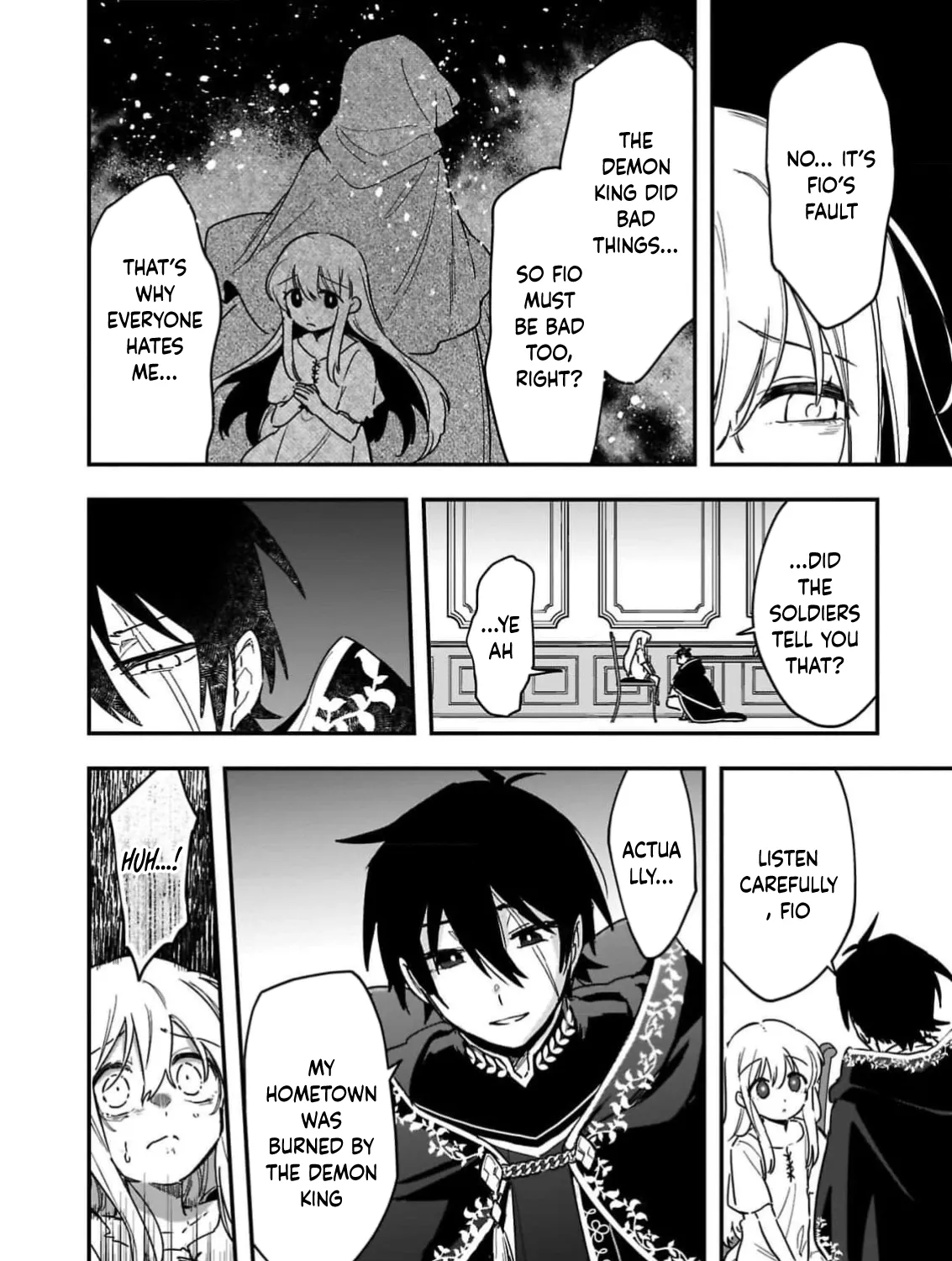 Tsuihou Saikyou Kuzu (?) Kenja no Henkyou Kosodate Slow Life Kuzu da to Kanchigaisaregachi na Saikyou no Zen'nin wa Maou no Musume wo Chouzetsu Iko ni Sodateageru Chapter 1 - page 95