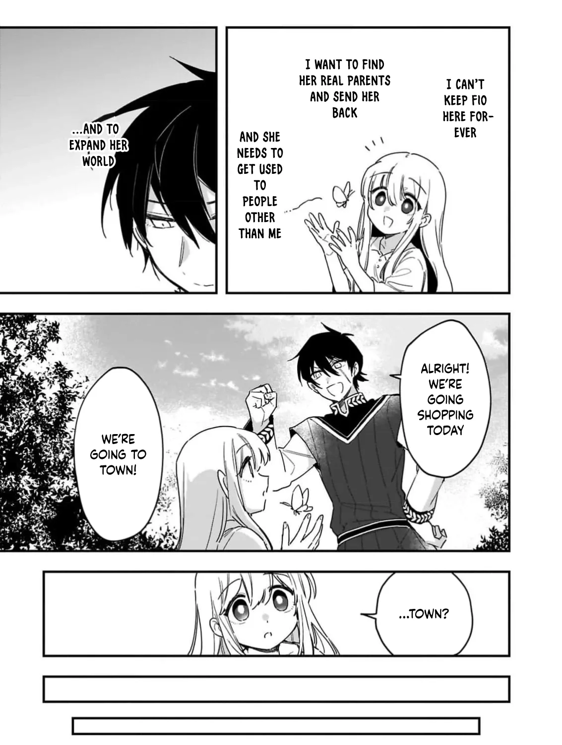 Tsuihou Saikyou Kuzu (?) Kenja no Henkyou Kosodate Slow Life Kuzu da to Kanchigaisaregachi na Saikyou no Zen'nin wa Maou no Musume wo Chouzetsu Iko ni Sodateageru Chapter 2 - page 21