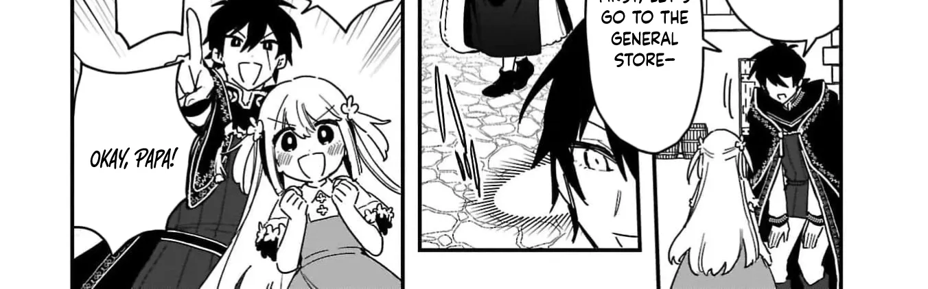 Tsuihou Saikyou Kuzu (?) Kenja no Henkyou Kosodate Slow Life Kuzu da to Kanchigaisaregachi na Saikyou no Zen'nin wa Maou no Musume wo Chouzetsu Iko ni Sodateageru Chapter 2 - page 38