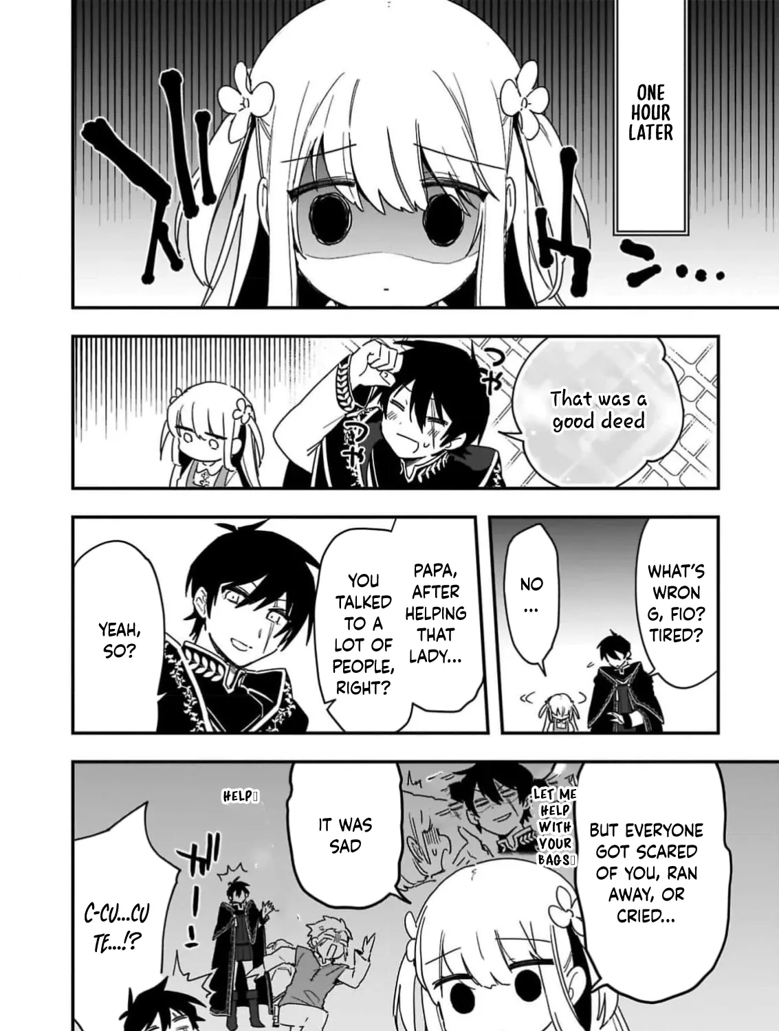 Tsuihou Saikyou Kuzu (?) Kenja no Henkyou Kosodate Slow Life Kuzu da to Kanchigaisaregachi na Saikyou no Zen'nin wa Maou no Musume wo Chouzetsu Iko ni Sodateageru Chapter 2 - page 39