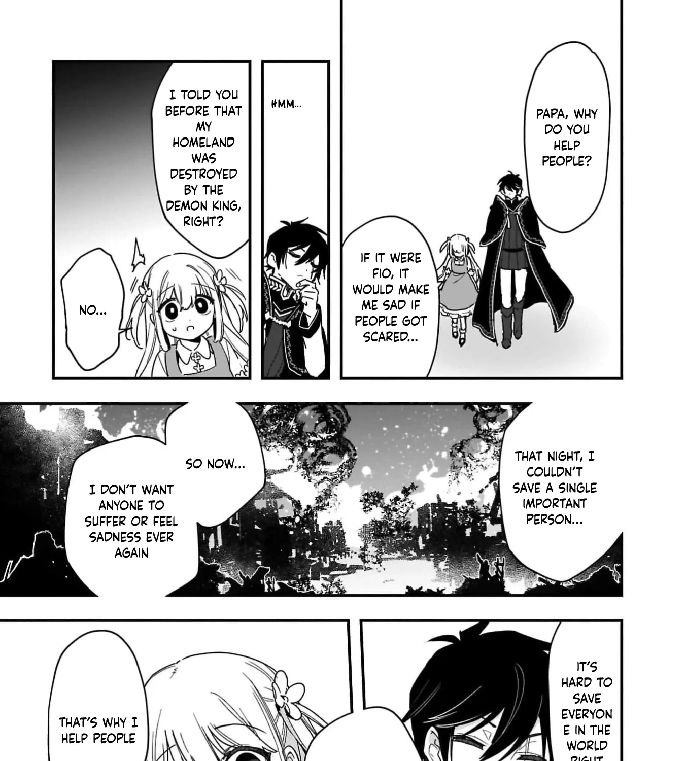 Tsuihou Saikyou Kuzu (?) Kenja no Henkyou Kosodate Slow Life Kuzu da to Kanchigaisaregachi na Saikyou no Zen'nin wa Maou no Musume wo Chouzetsu Iko ni Sodateageru Chapter 2 - page 41