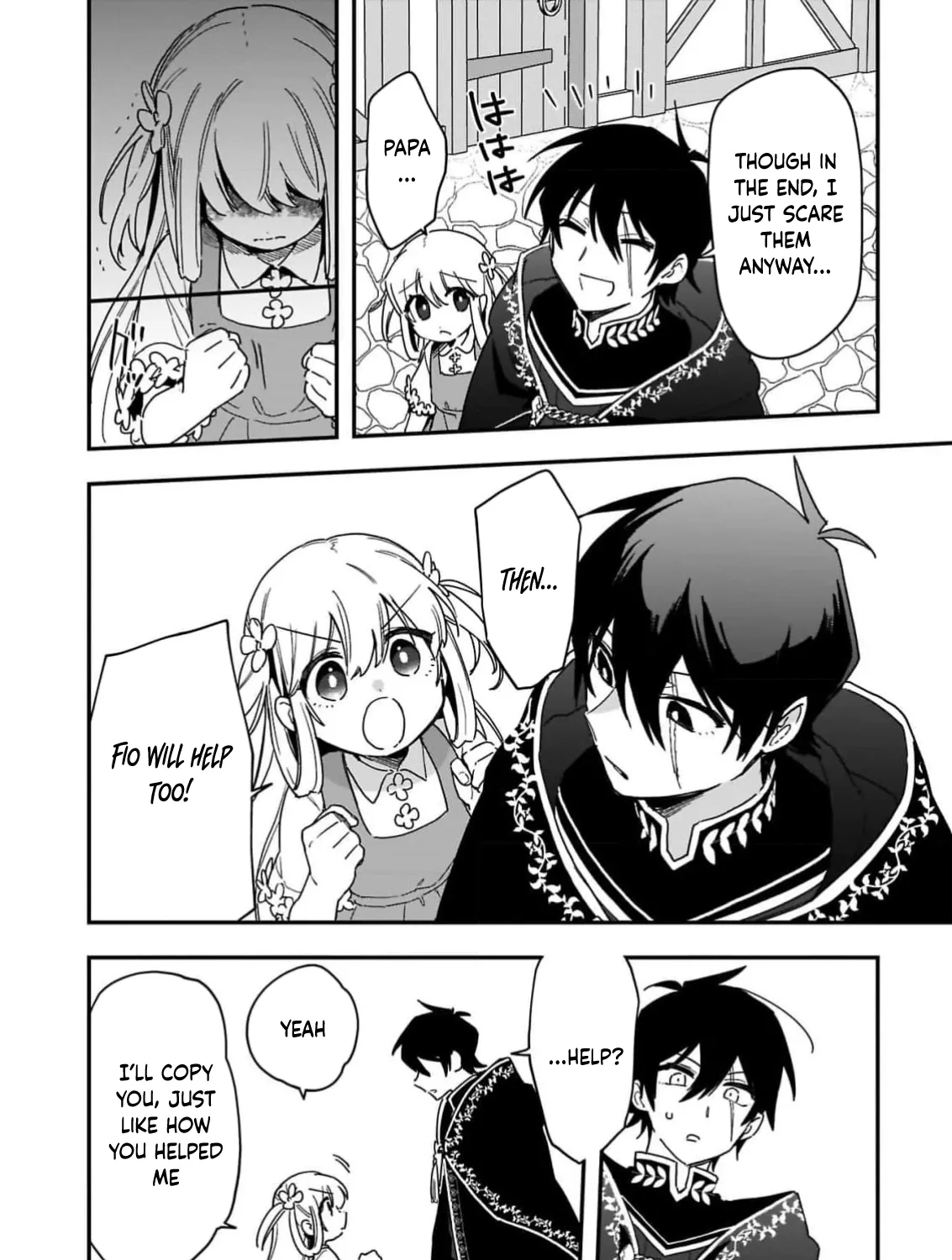 Tsuihou Saikyou Kuzu (?) Kenja no Henkyou Kosodate Slow Life Kuzu da to Kanchigaisaregachi na Saikyou no Zen'nin wa Maou no Musume wo Chouzetsu Iko ni Sodateageru Chapter 2 - page 43