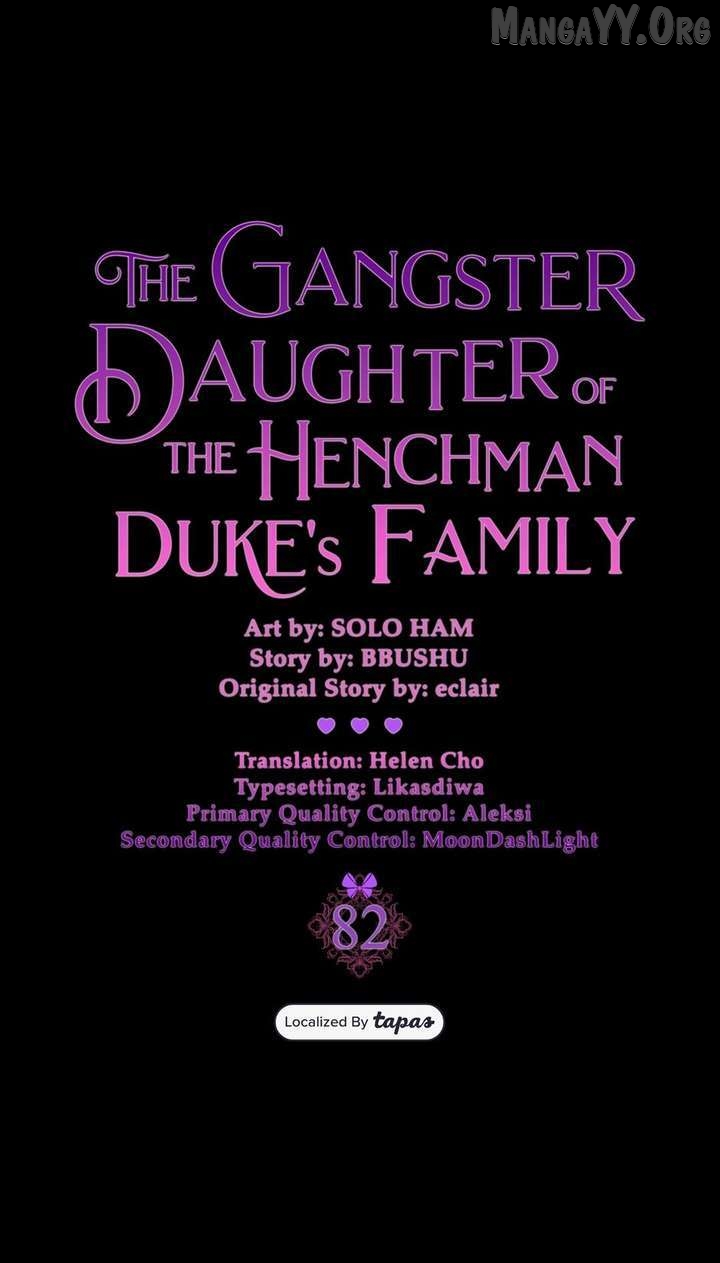 The Gangster Daughter of the Henchman Duke's Family Chapter 82 - page 1