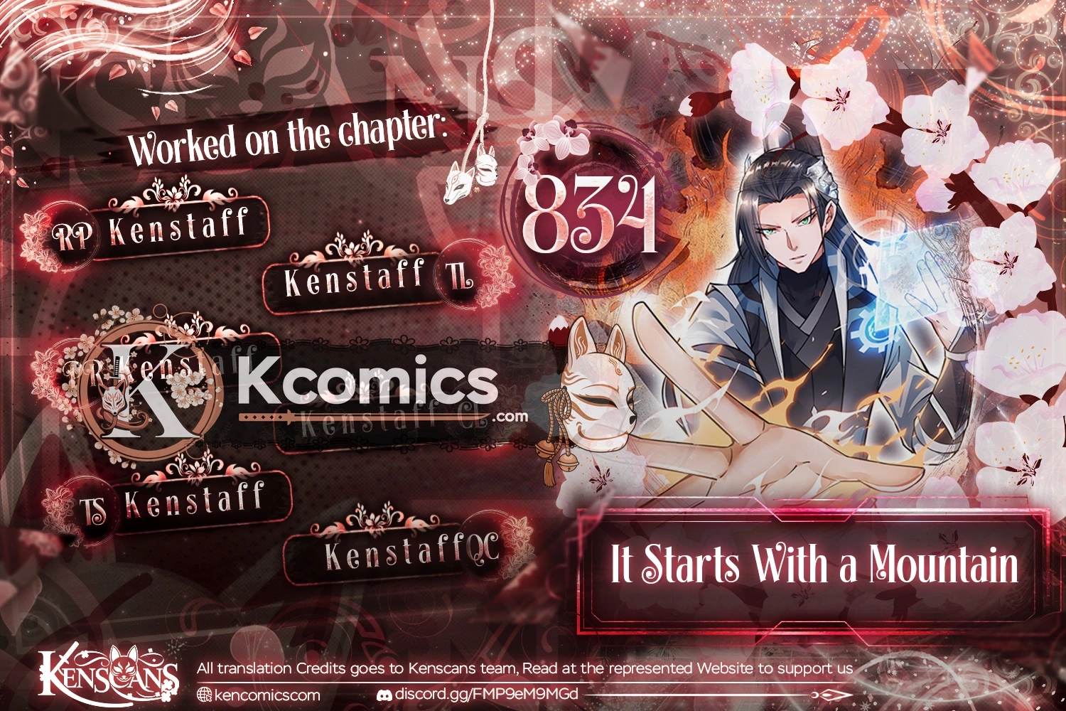 It Starts With A Mountain Chapter 834 - page 1