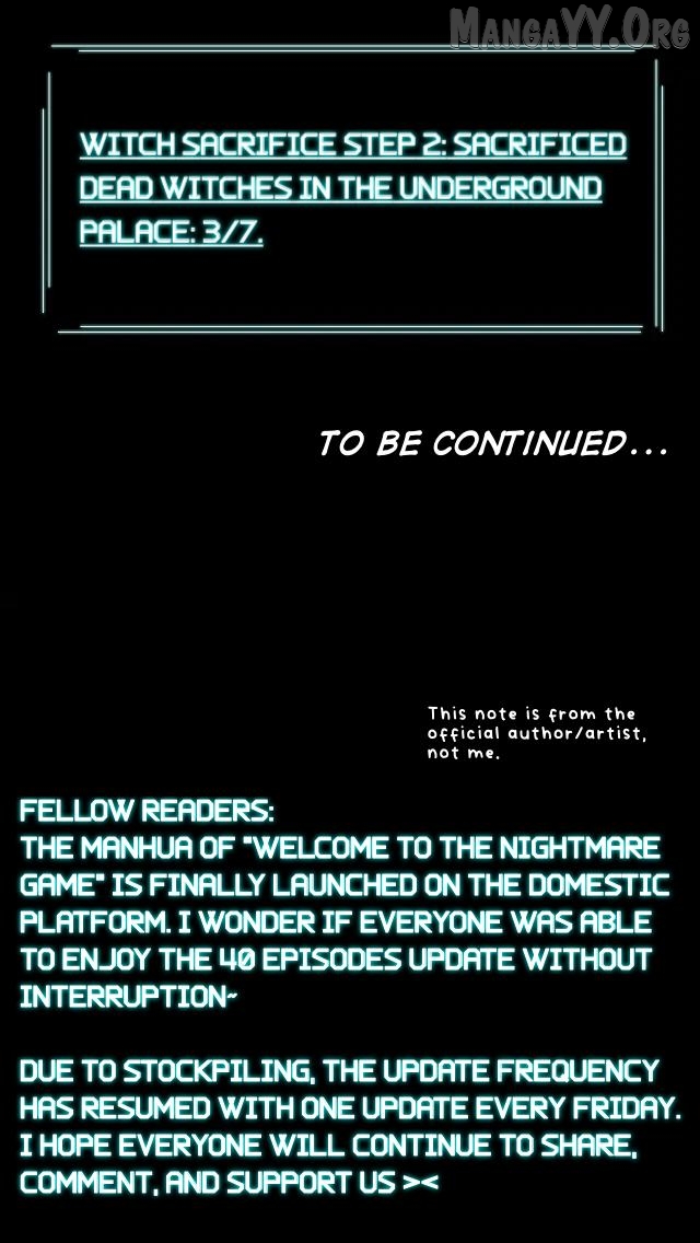 Welcome to the Nightmare Game Chapter 40 - page 41