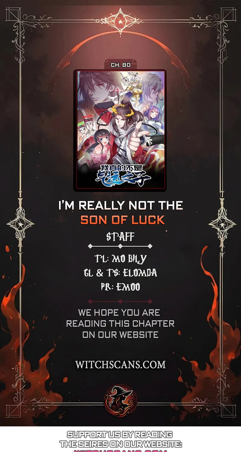 I Am Really Not A Child Of Luck Chapter 80 - page 1