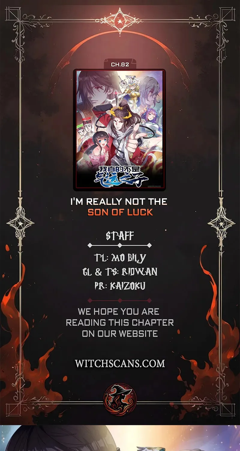 I Am Really Not A Child Of Luck Chapter 82 - page 1