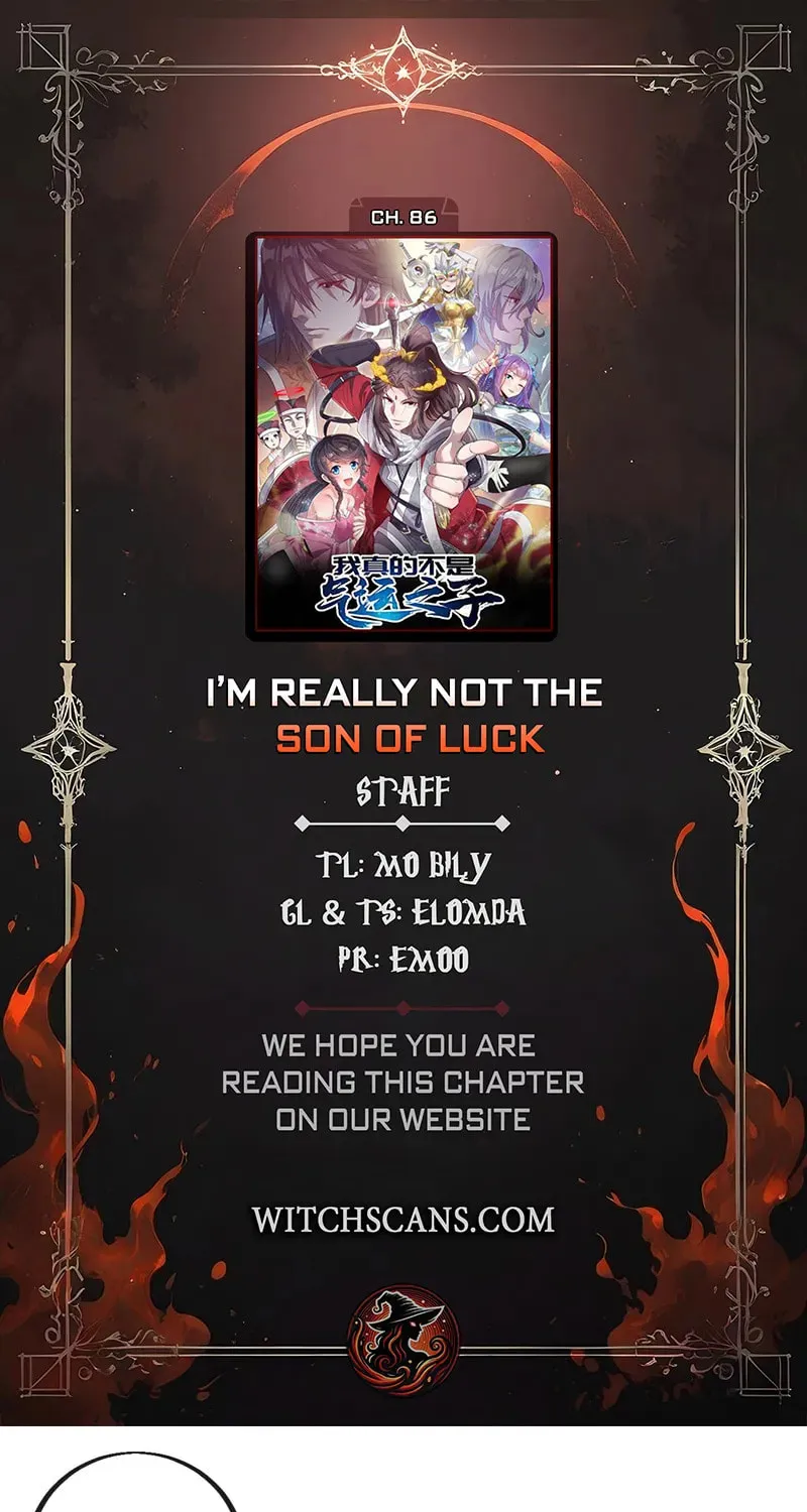 I Am Really Not A Child Of Luck Chapter 86 - page 1