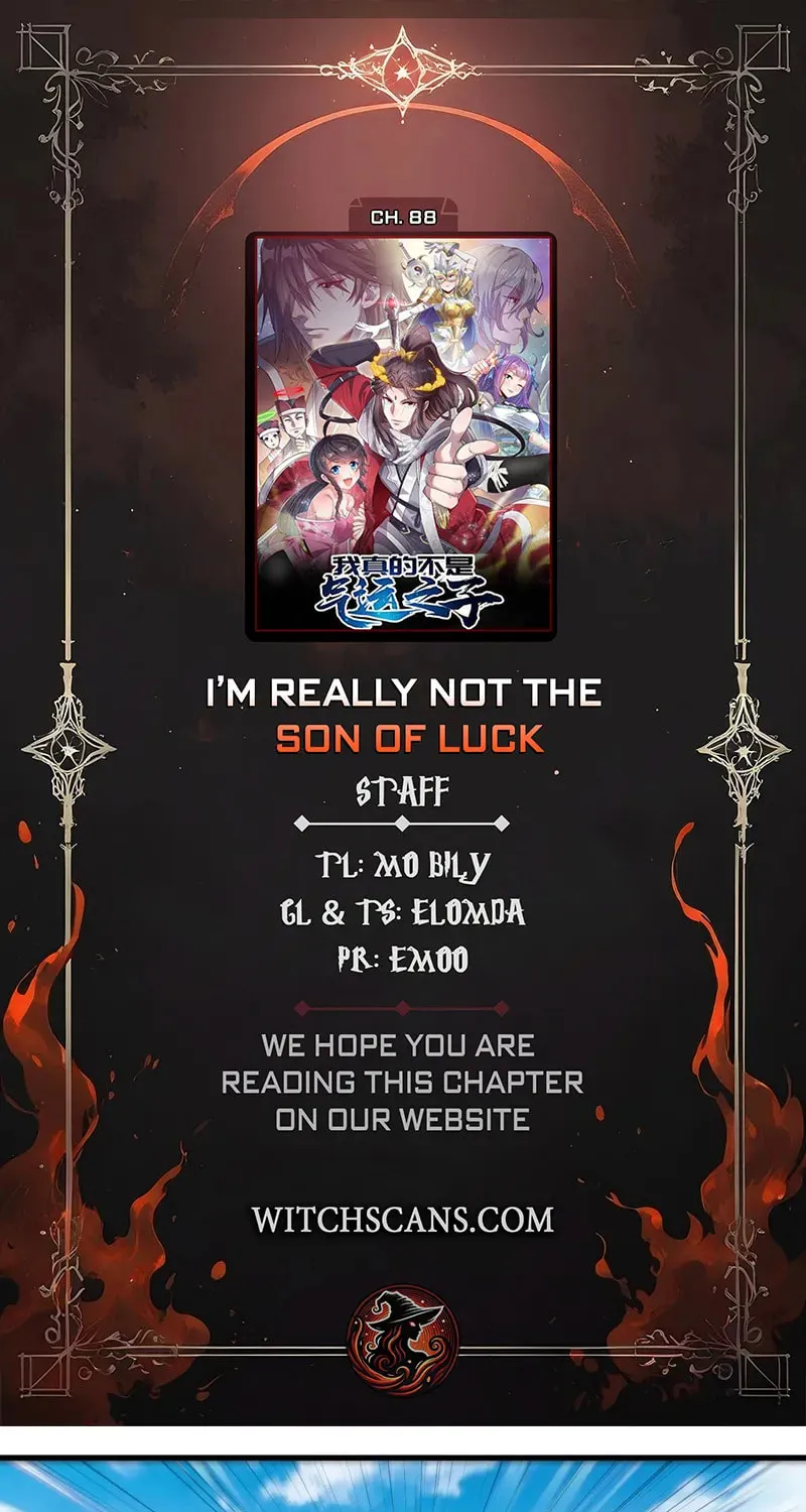 I Am Really Not A Child Of Luck Chapter 88 - page 1