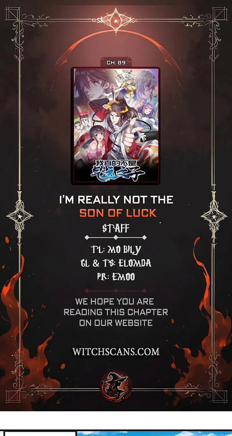 I Am Really Not A Child Of Luck Chapter 89 - page 1