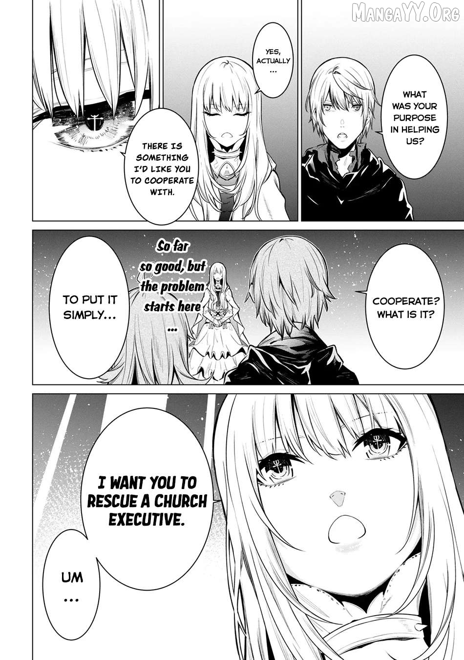 SSS RANK DUNGEON DE KNIFE ICHIHON TEWATASARE TSUIHOU SARETA HAKUMA DOUSHI Chapter 27 - page 32