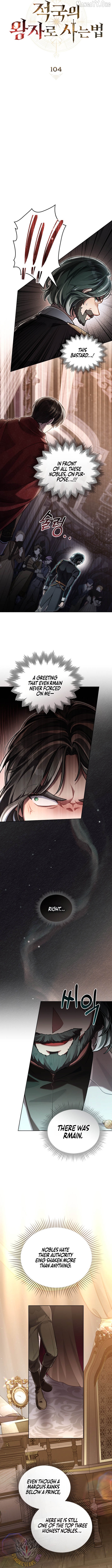 Living as the Enemy Prince Chapter 104 - page 4