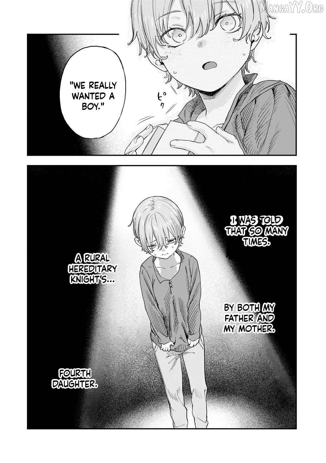 Virgin Knight who is the Frontier Lord in the Gender Switched World Chapter 13 - page 2