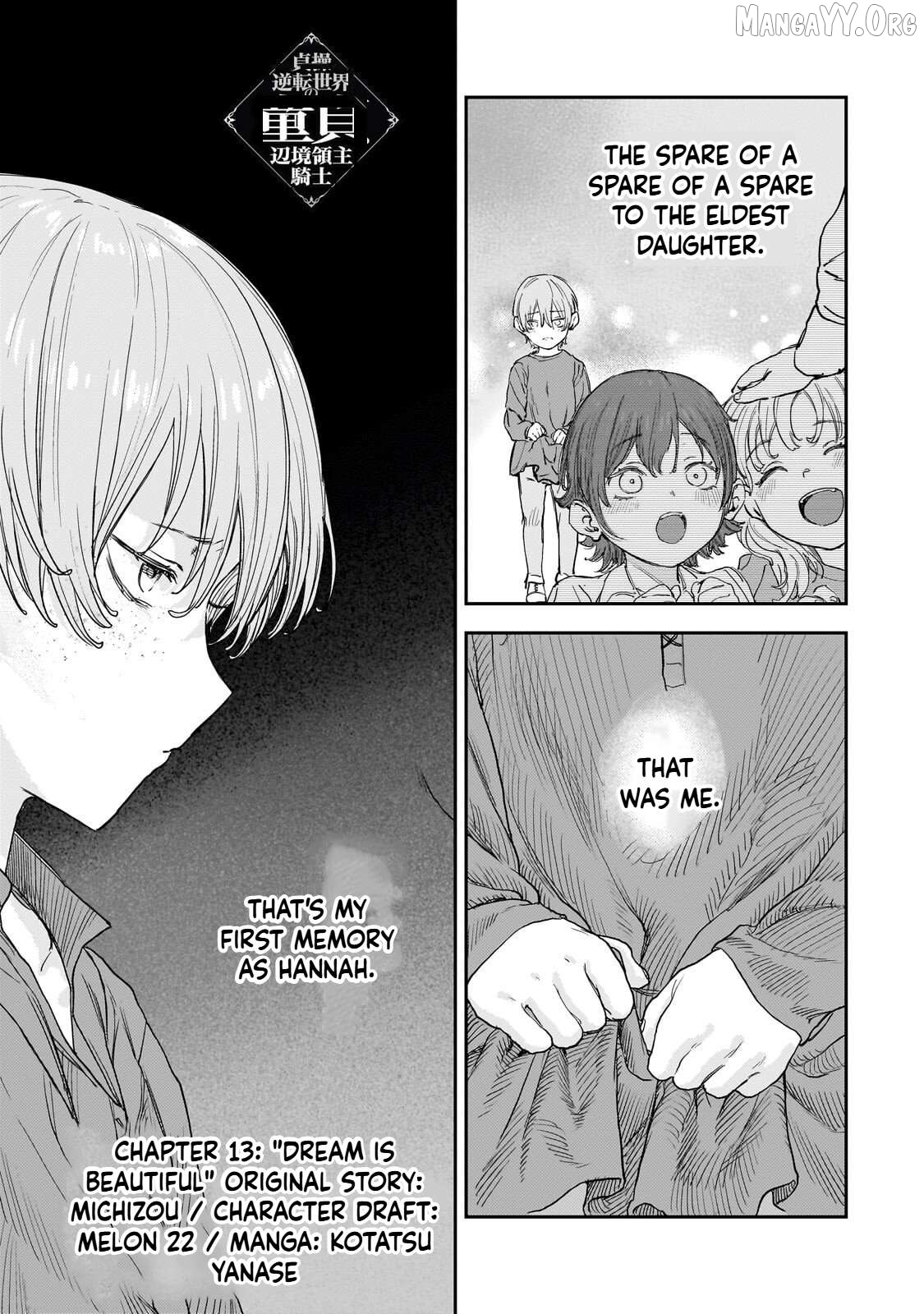 Virgin Knight who is the Frontier Lord in the Gender Switched World Chapter 13 - page 3