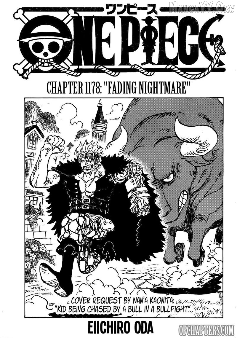 One Piece Chapter 1178 - page 1