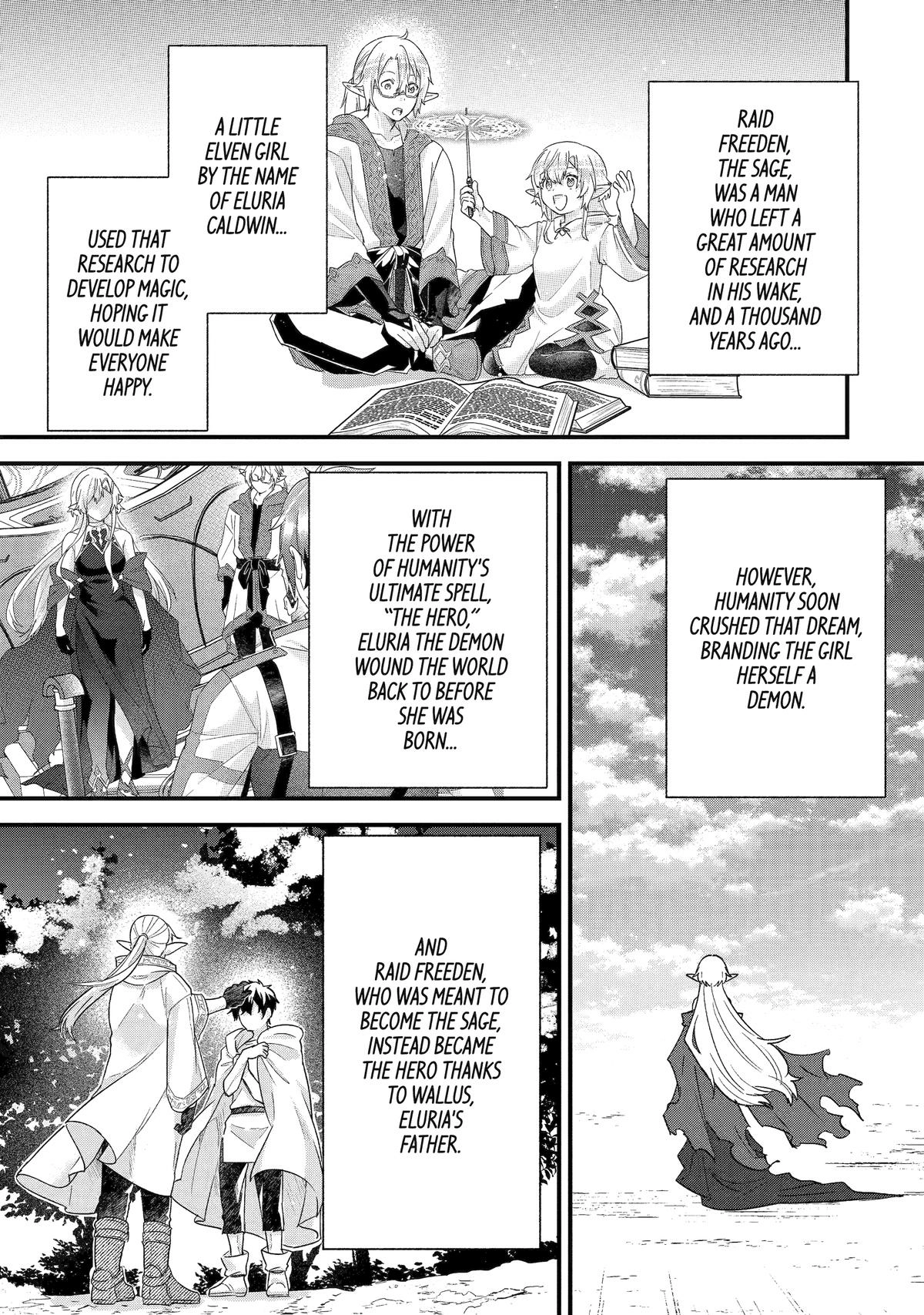Reincarnated • The Hero Marries the Sage ~After Becoming Engaged to a Former Rival, We Became the Strongest Couple~ Chapter 35 - page 1