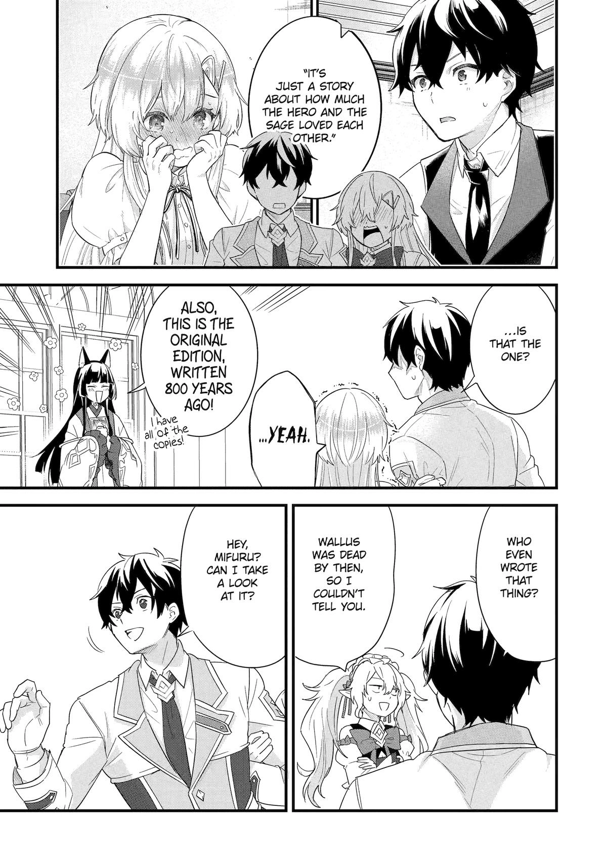Reincarnated • The Hero Marries the Sage ~After Becoming Engaged to a Former Rival, We Became the Strongest Couple~ Chapter 35 - page 11