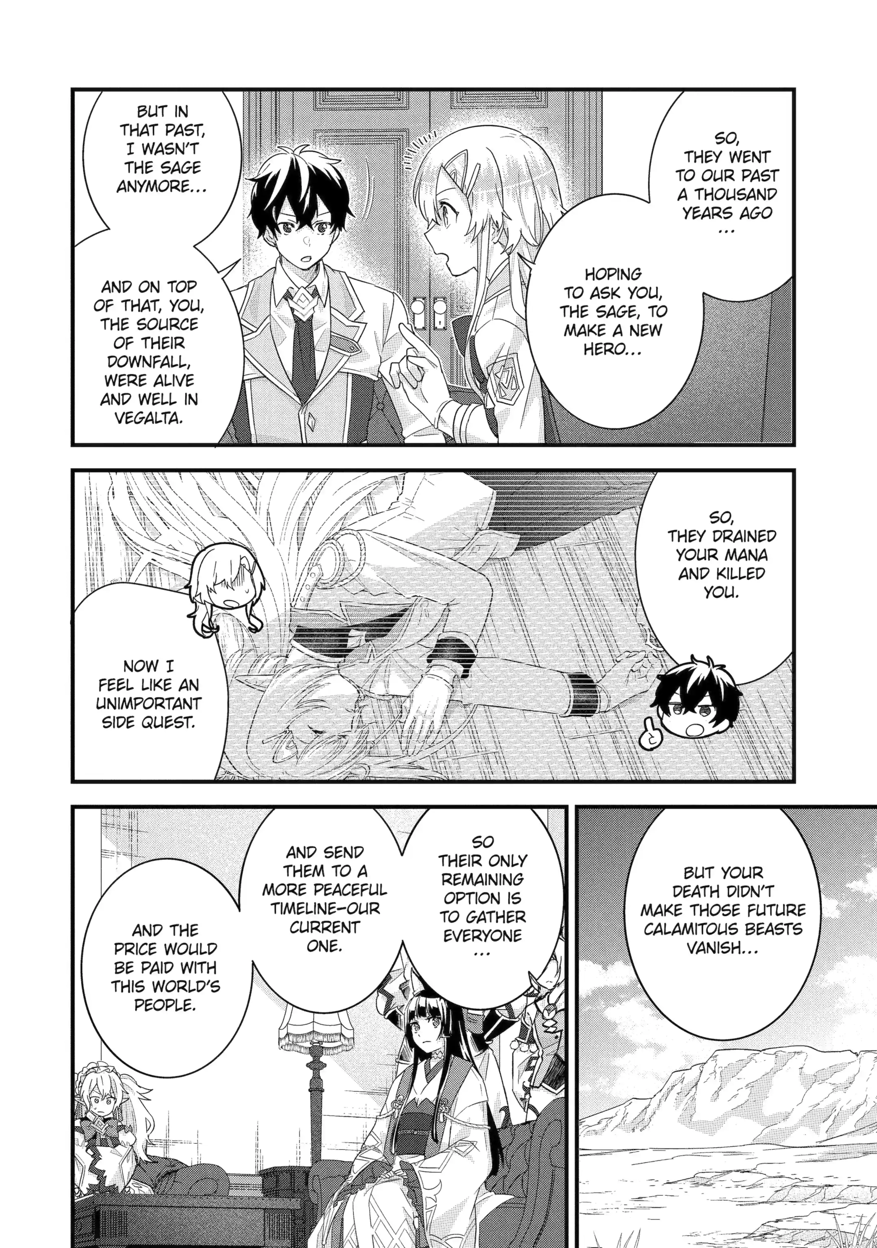 Reincarnated • The Hero Marries the Sage ~After Becoming Engaged to a Former Rival, We Became the Strongest Couple~ Chapter 35.2 - page 6