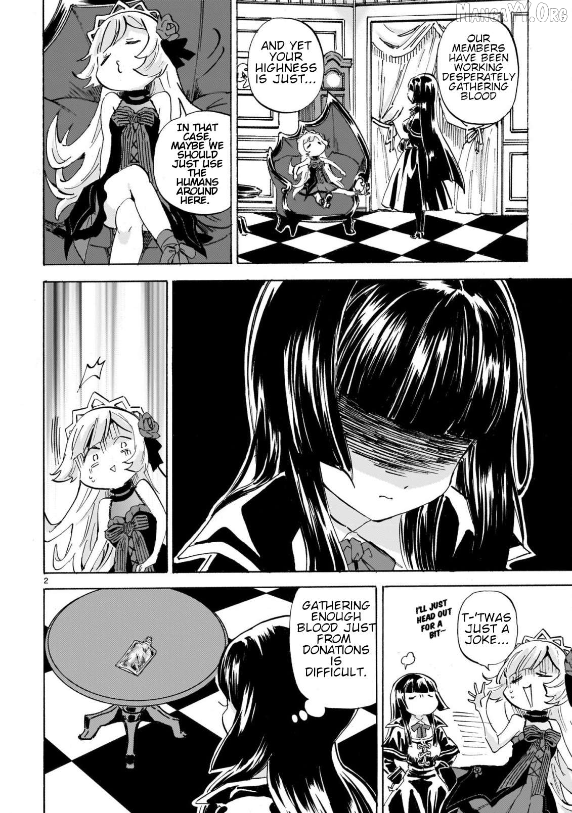 Jashin-chan Dropkick Chapter 294 - page 2