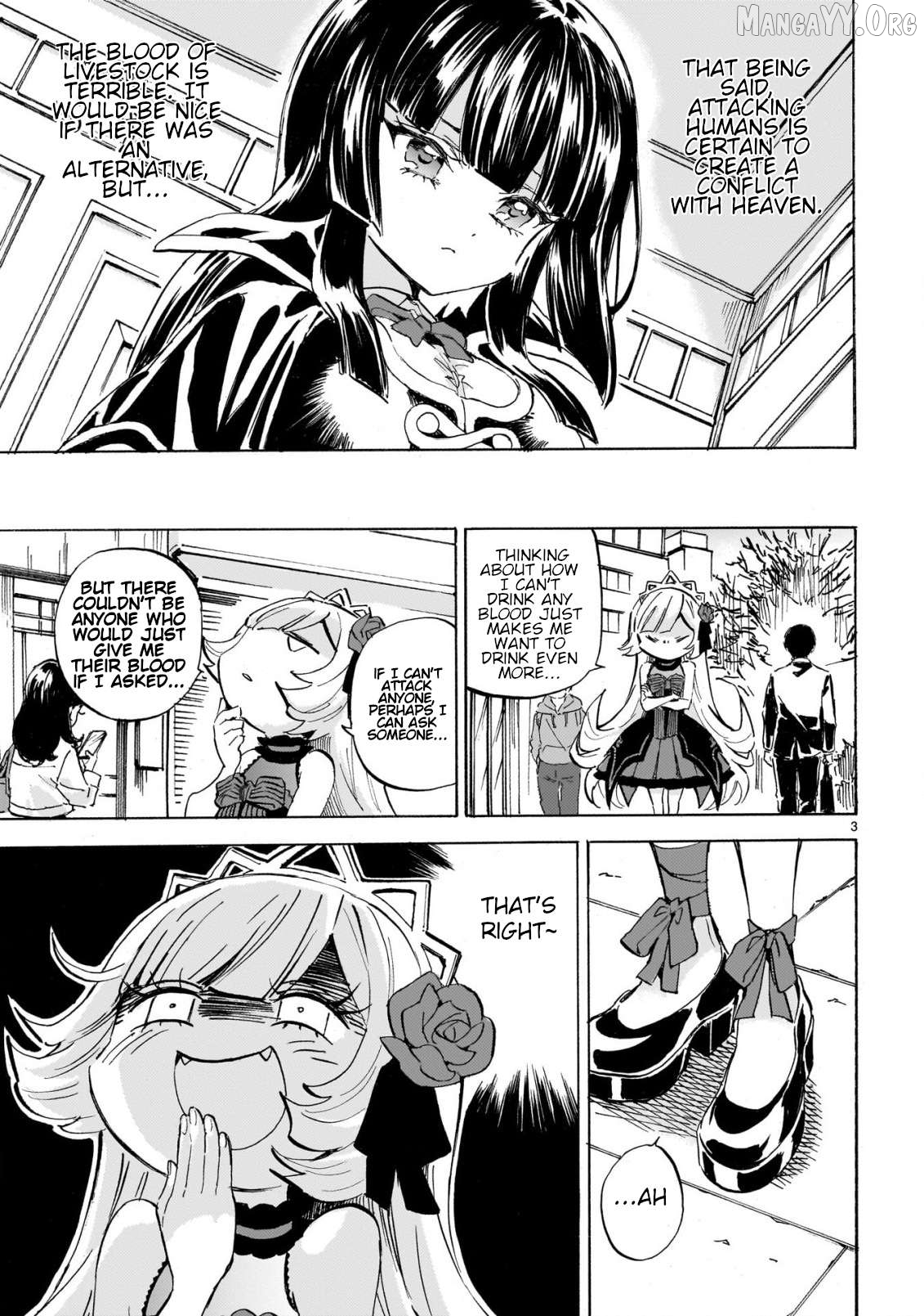 Jashin-chan Dropkick Chapter 294 - page 3