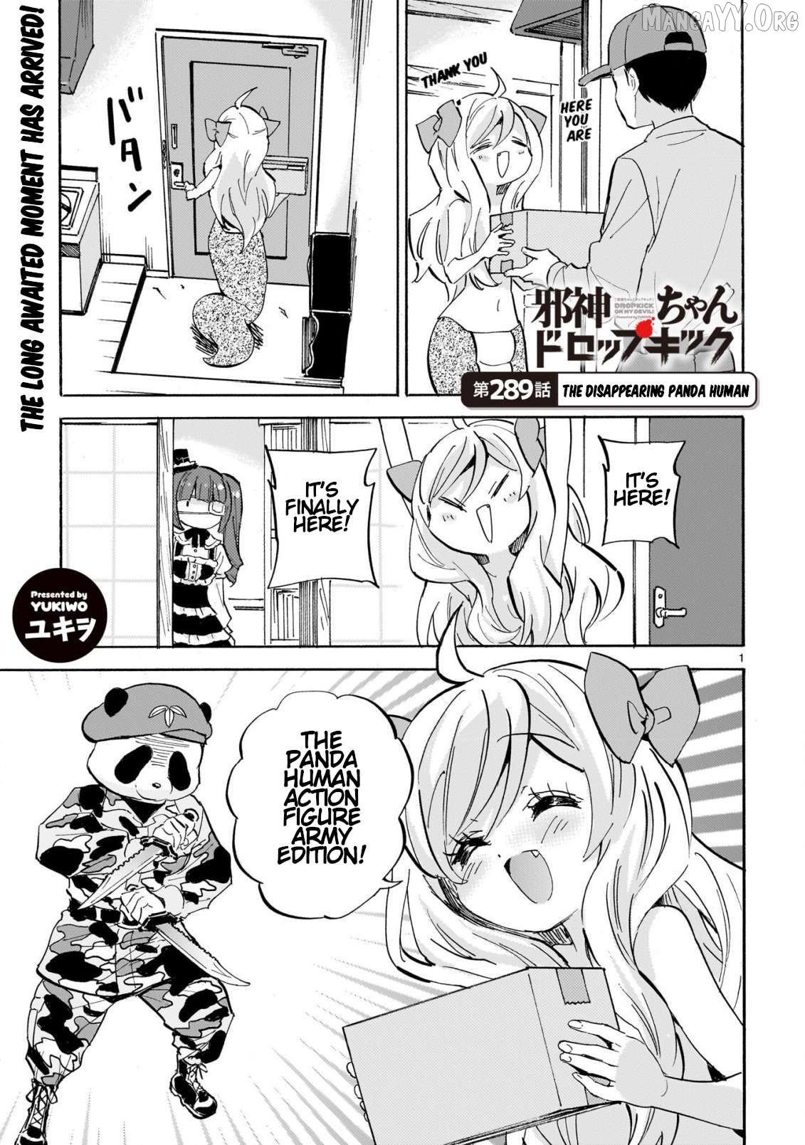 Jashin-chan Dropkick Chapter 295 - page 1