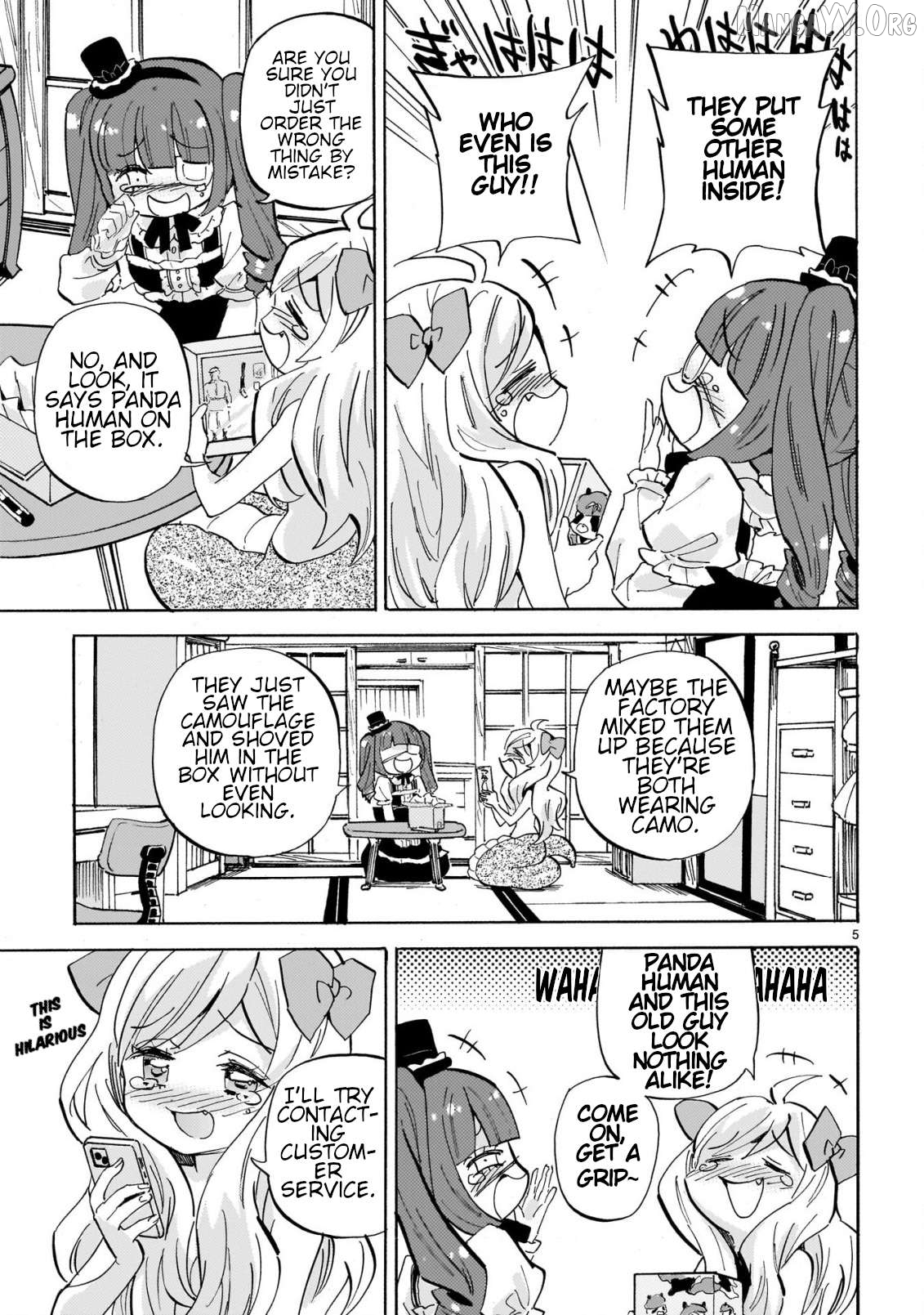 Jashin-chan Dropkick Chapter 295 - page 5