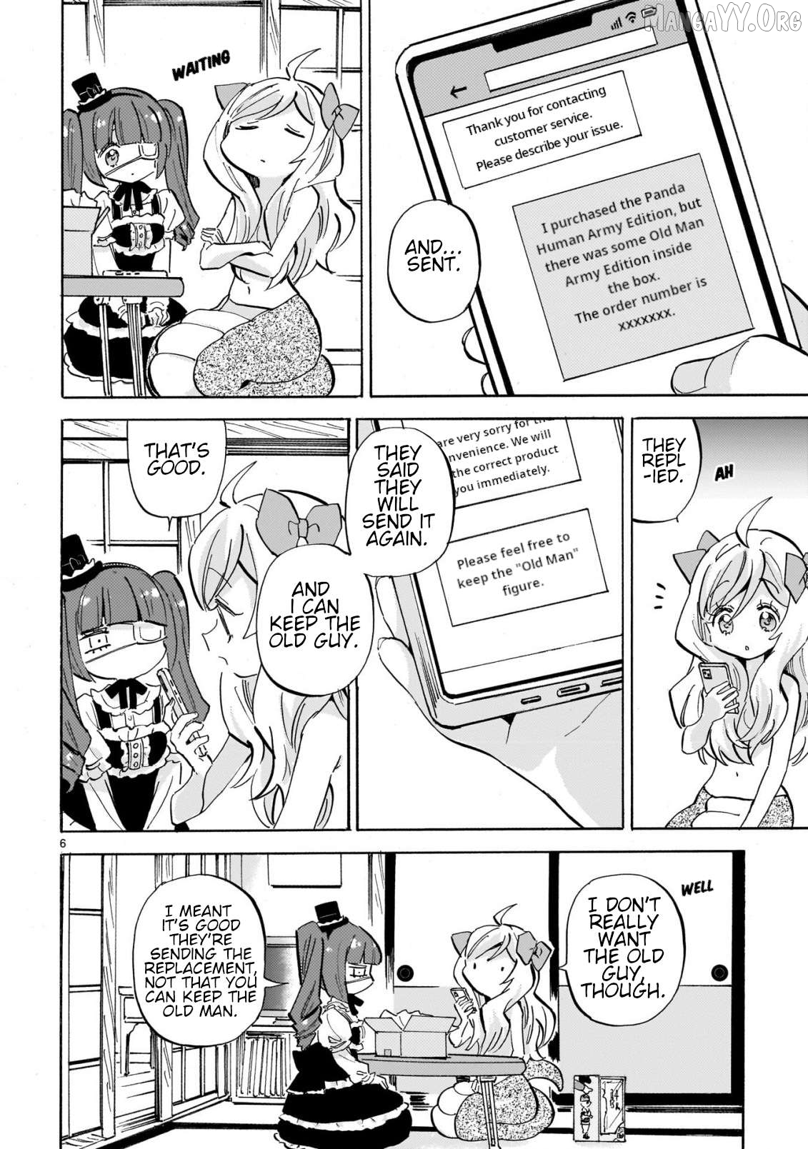 Jashin-chan Dropkick Chapter 295 - page 6