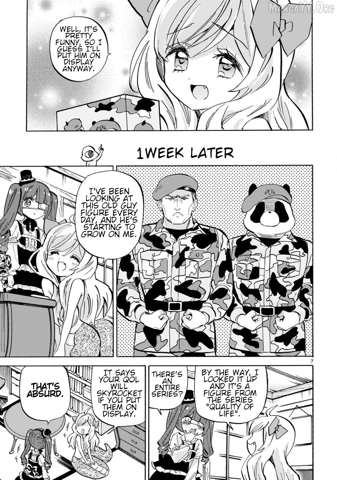 Jashin-chan Dropkick Chapter 295 - page 7