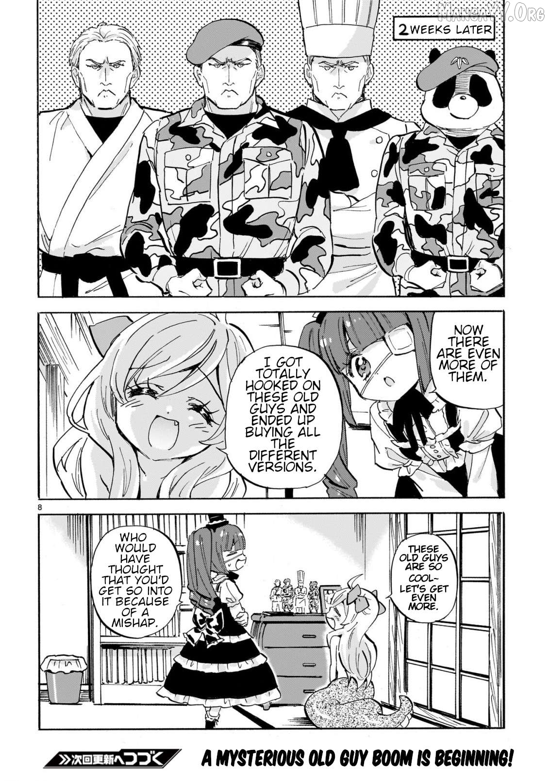 Jashin-chan Dropkick Chapter 295 - page 8