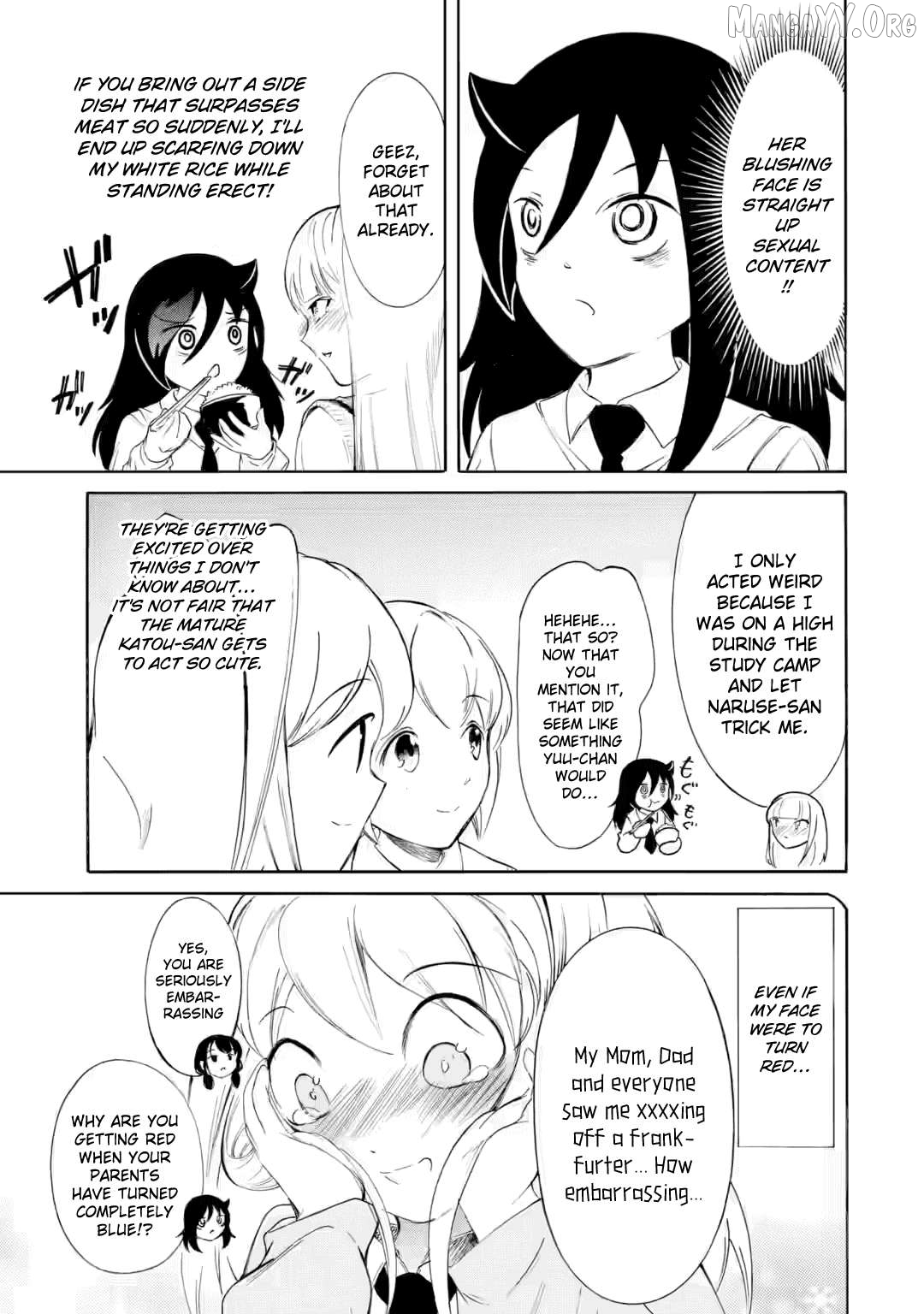 It's Not My Fault That I'm Not Popular! Chapter 238.2 - page 3