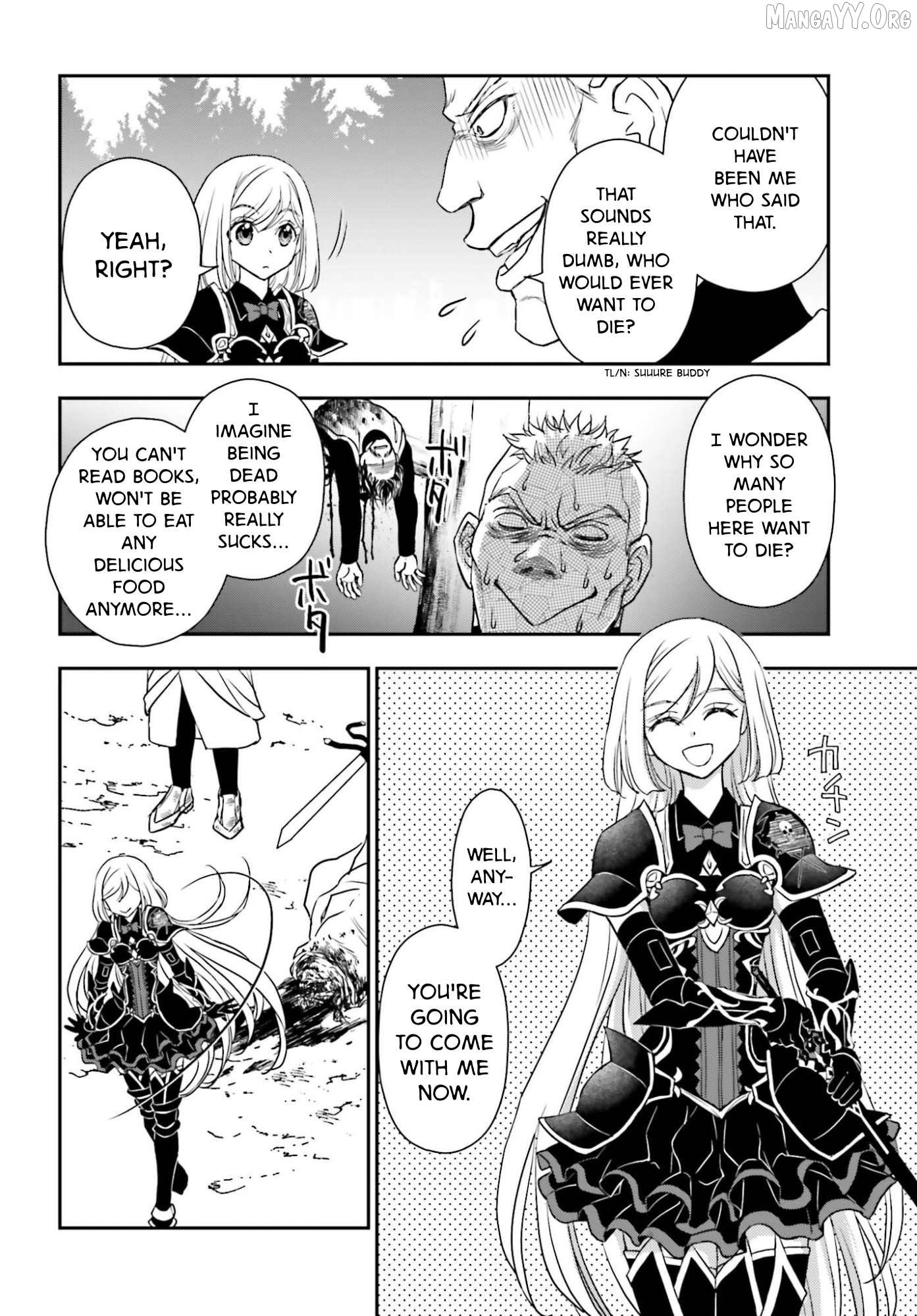 The Little Girl Raised By Death Hold The Sword Of Death Tight Chapter 56.1 - page 4