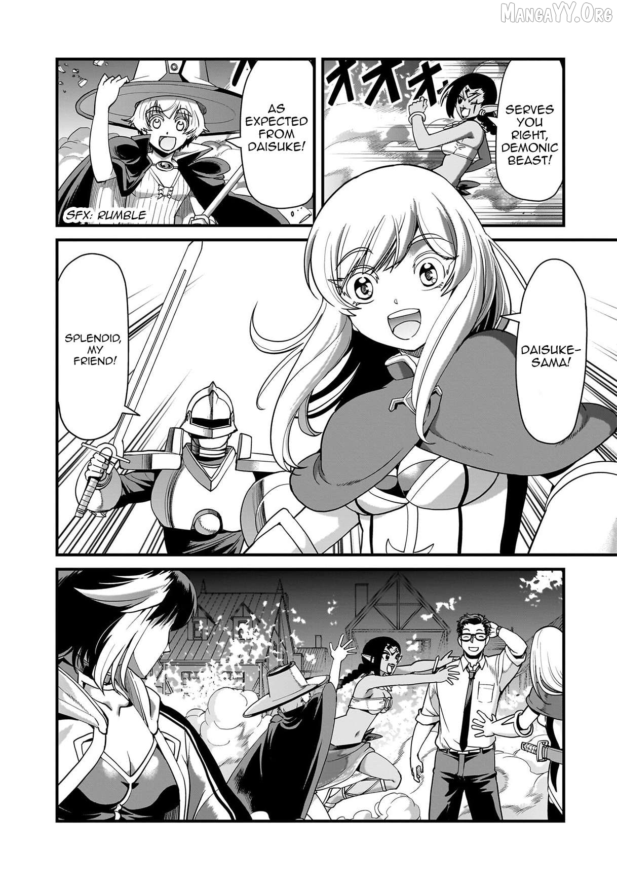 Isekai Shokan Ojisan No Ju Muso Life Sabage Suki Salary Man Ha Kaisha Owari Ni Isekai He Chokuki Suru Chapter 75 - page 3