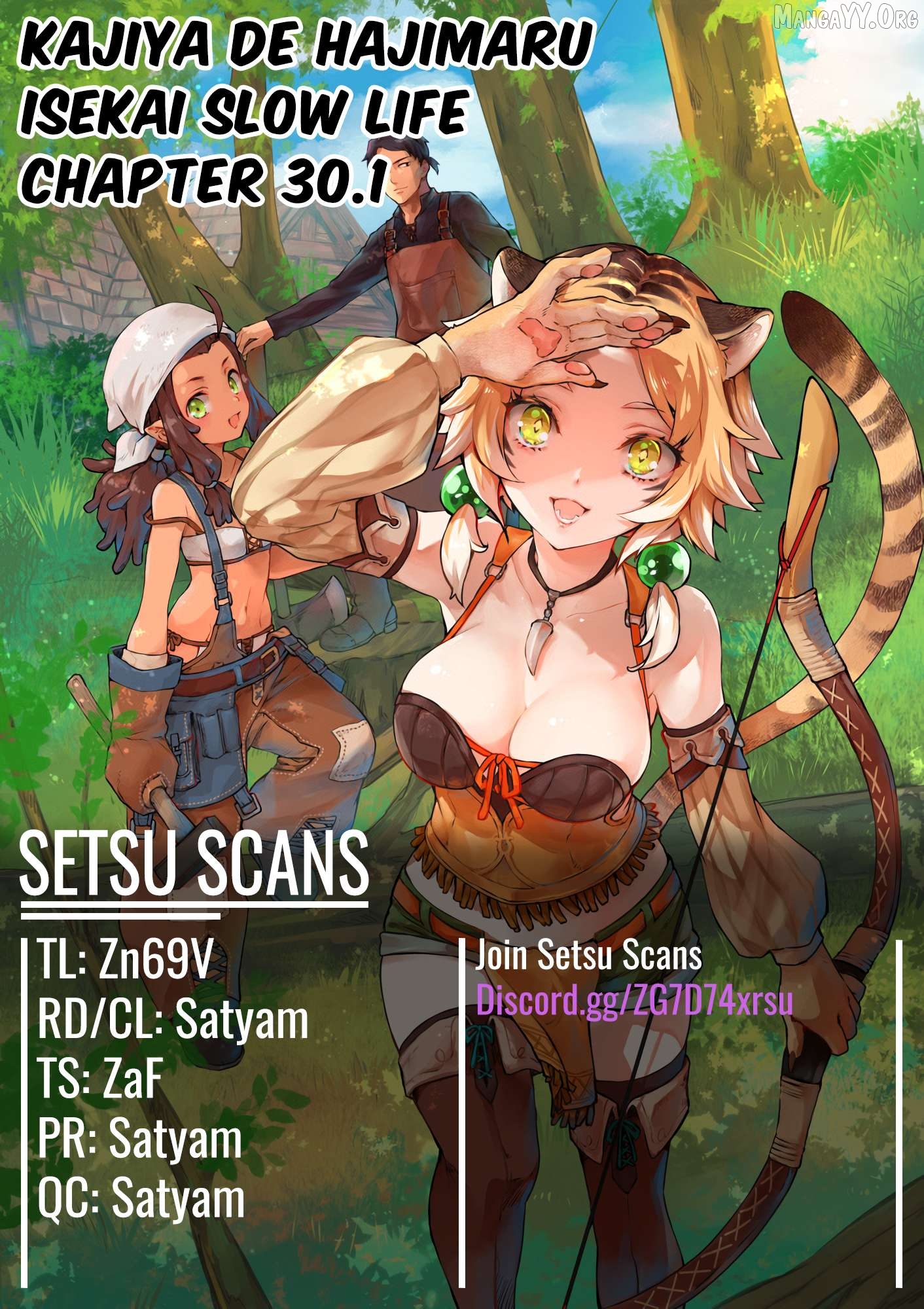 Kajiya de Hajimeru Isekai Slow Life Chapter 30.1 - page 1